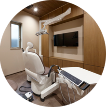 個室診察室ありプライベートな空間で治療可能